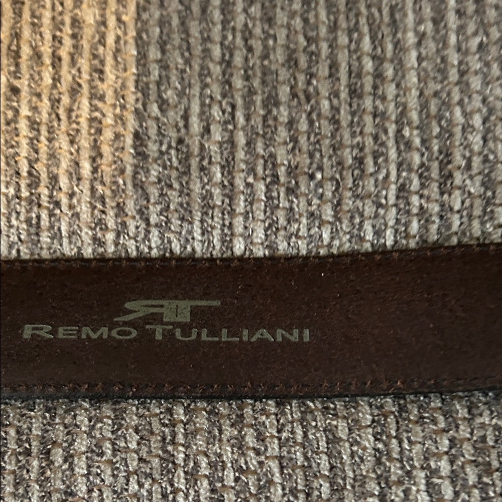 Remo Tulliani Dark Brown Leather Belt